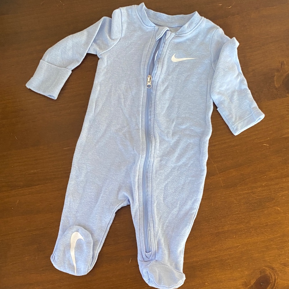 Nike Light Blue Infant Footie